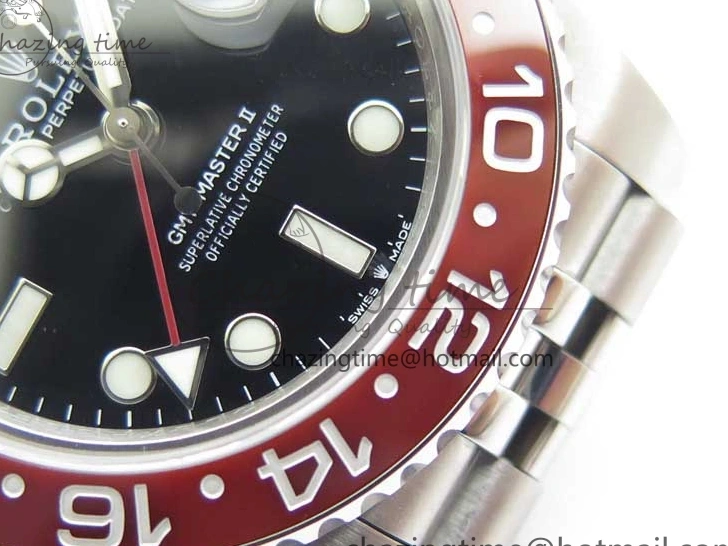 MiroTime 0521 UrbanStyle GMT-Master II 126710 BLRO 904L BP Maker 1:1 Best Edition Black Dial On 904L Jubilee Bracelet A3285 (Correct Hand Stack) 2517